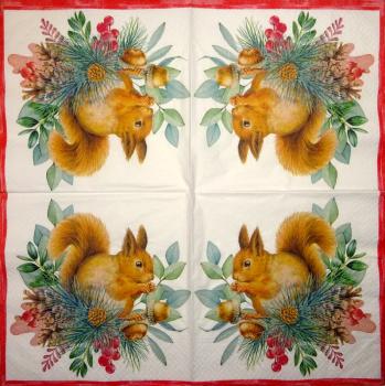 020 Eichhörnchen - 3-ply - Ambiente